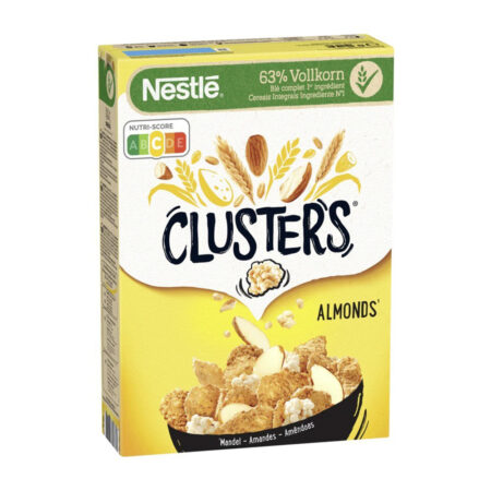 NESTLE CLUSTERS WITH ALMONDS 325GR