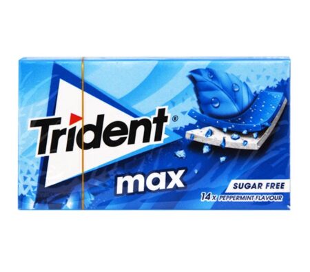 TRIDENT PEPPERMINT SUGAR FREE 27GR