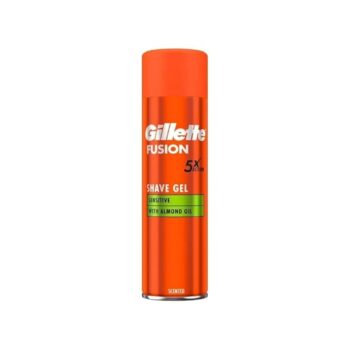 GILLETTE FUSION SHAVE GEL SENSITIVE200ML
