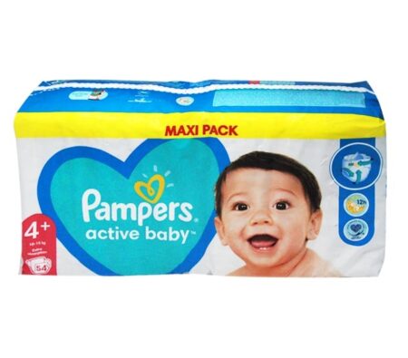 PAMPERS ACTIVE BABY 54PCS N04