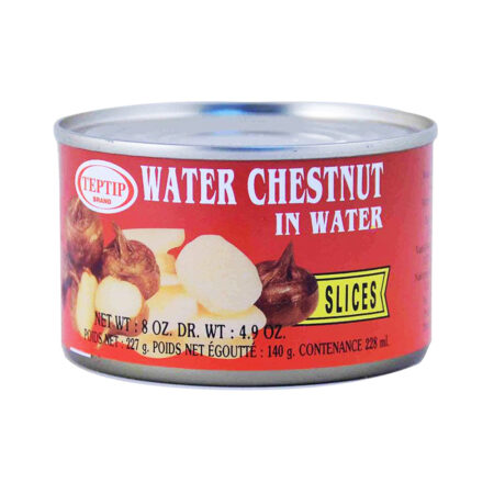 TEPTIP WATER CHESTNUT IN WATER 227GR