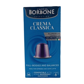CAFFE BORBONE NESPRESSO CAPSULES 10PCS