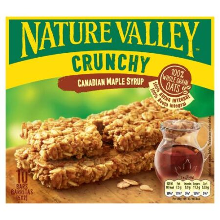 NATURE VALLEY CANADIAN MAPLE SYRU 6PCS