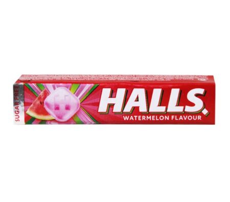 HALLS WATERMELON FLAVOUR 32GR