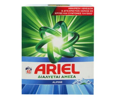 ARIEL POWDER APLINE 45W 2.925KG