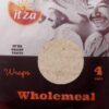 ITZA WHOLEMEAL WRAPS 4X25GR 250GR