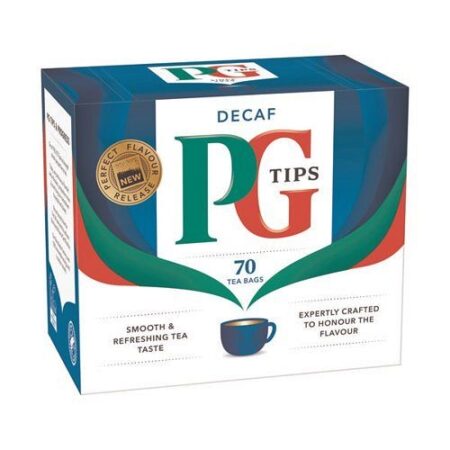 PG TEA TIPS DECAF 70PCS
