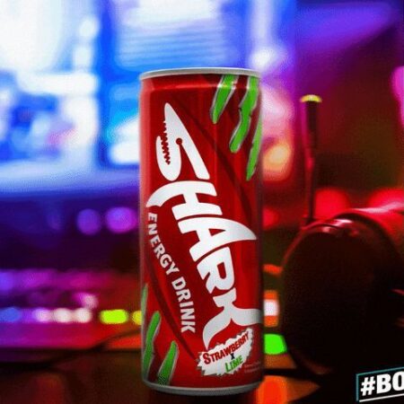 SHARK STRAWBERRY LIME 250ML