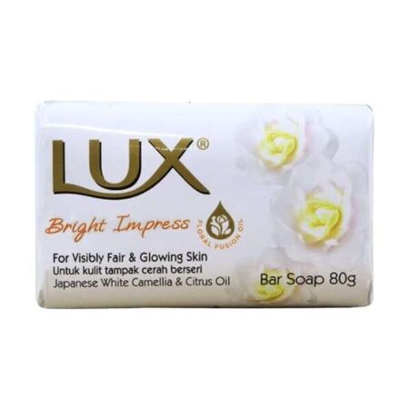 LUX SOAP SOFT 3X80GR BRIGHT IMPRESS