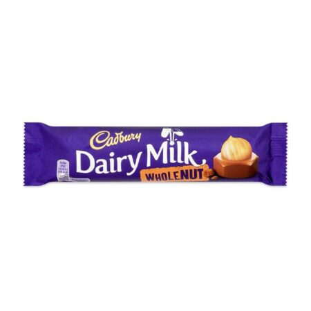 CADBURY DAIRY MILK WHOLENUT 45GR